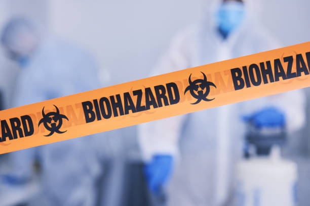 Professional Hoarding Cleanup technician working in Florence, OR